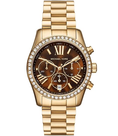 michael kors ladies lexington|Michael Kors lexington chronograph watch.